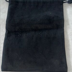 SHASHI Midnight Black Pouch